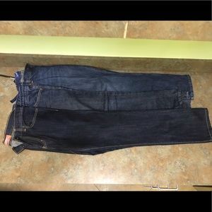 Bundle of three pair of jeans